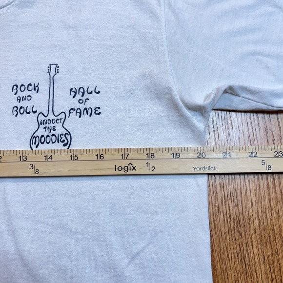 VTG Moody Blues‎ Hall Of Fame Shirt Men's Large Induct The Moodies Jerzees Band - Picture 7 of 10